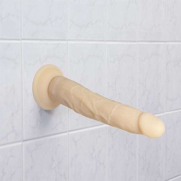 Naked Addiction - 22,8 Cm Silicone Bendable Dual Density Dildo Vanilla 11