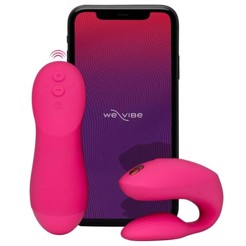 We-vibe - chorus pro premium couples vibrator electric pink 11