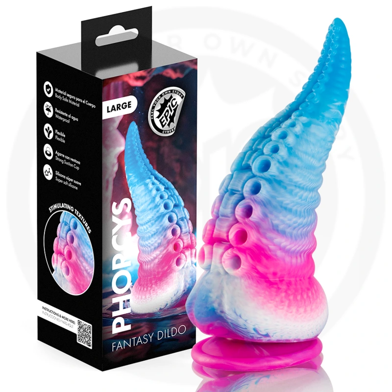 Epic - phorcys blue tentacle dildo big size