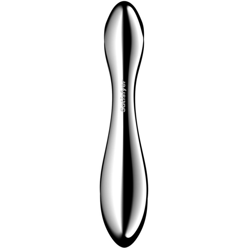 Satisfyer - pure gravity 2 stainless steel double-ended dildo 3