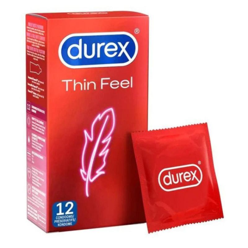 Durex - Thin Feel Condoms 12 Pcs