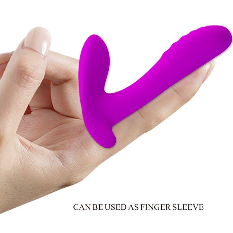 Pretty love - massager & vibrator 12 vibrations remote control purple 4