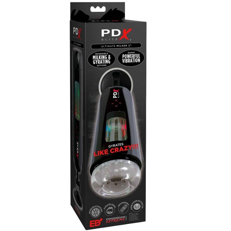 Pdx Elite - Stroker Ultimate Milker 2 Rotating & Vibrator - Masturbátor