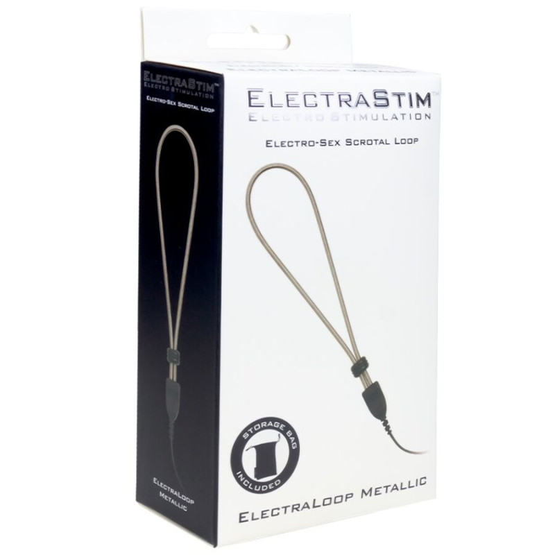 Electrastim - electraloop adjustable metal scrotal ring 3