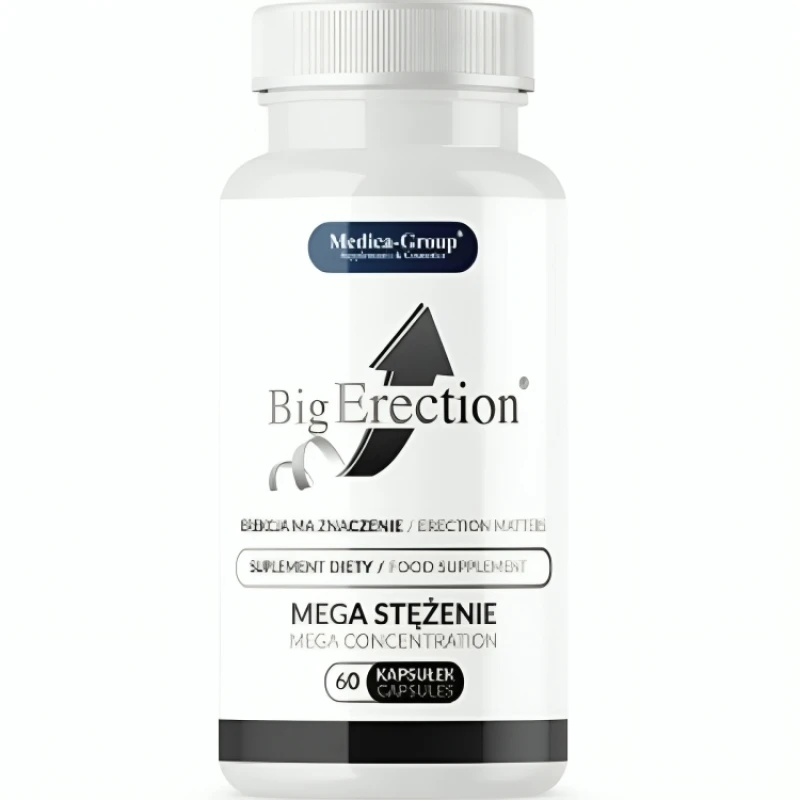 Medica group - big erection enhancer for men 60 capsules