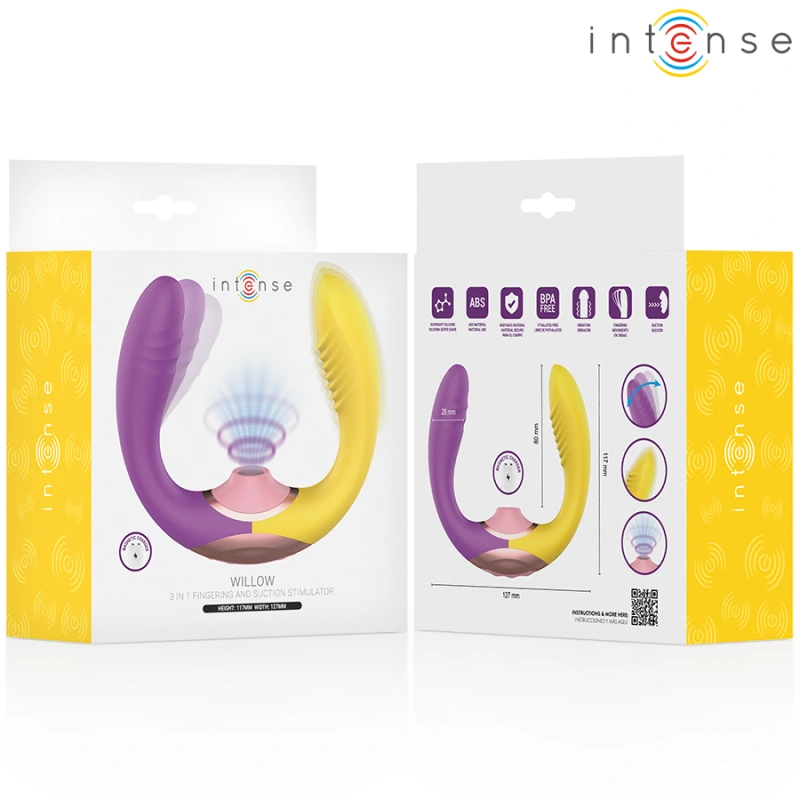 Intense - willow 3-in-1 suction and vibration stimulator 7