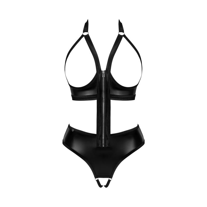 Obsessive - Norides Crotchless Teddy Black Xs/S