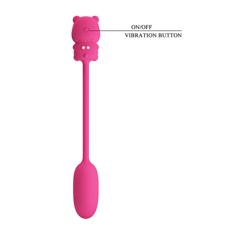 Pretty love - olson rechargeable bullet vibrator with wired controller pink 4