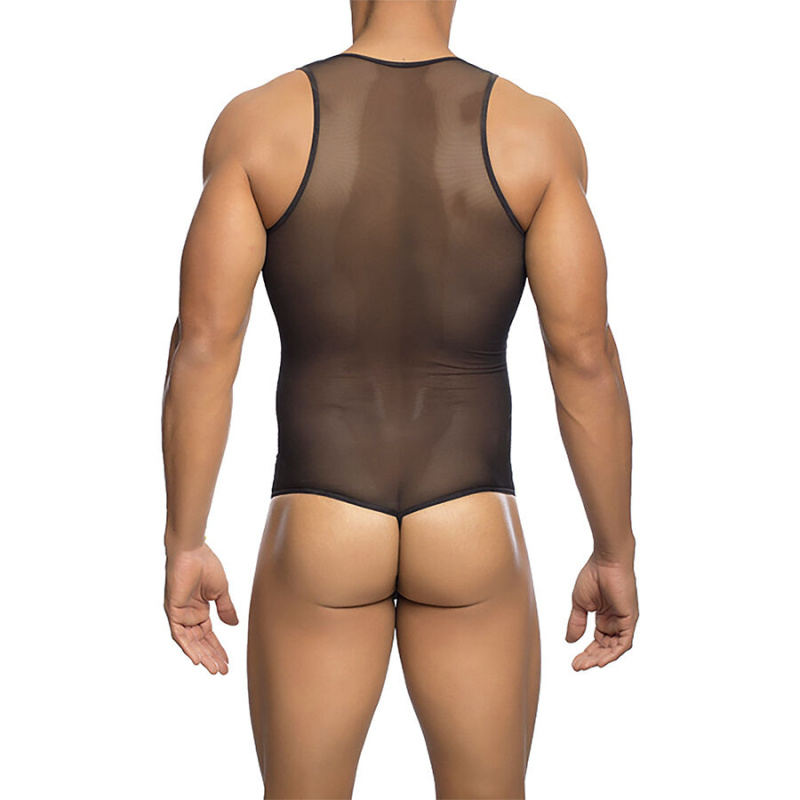 Mob - transparent black bodysheer size l/xl 2