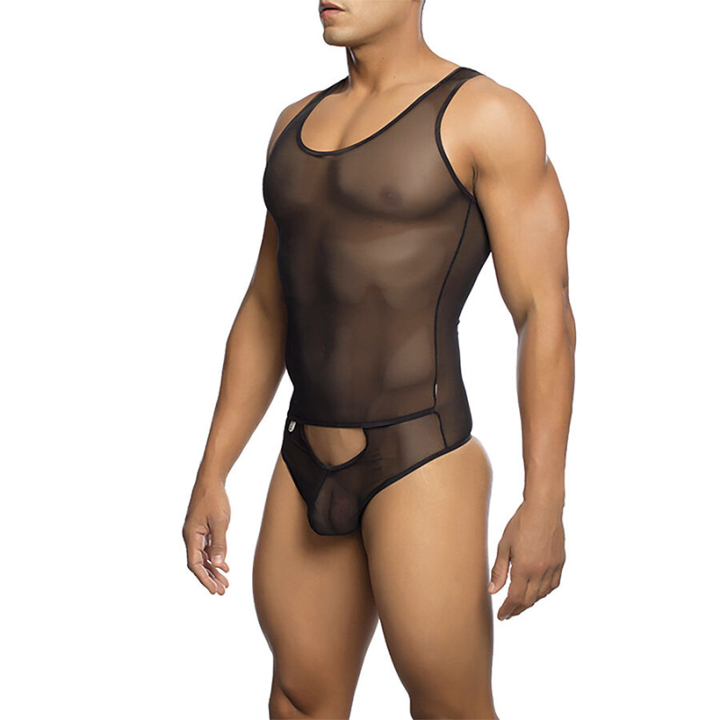 Mob - transparent black bodysheer size l/xl 1