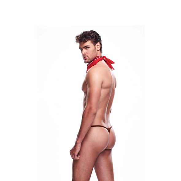 Envy - Two-Piece Giddy Up Cowboy Set Brown M/L 3