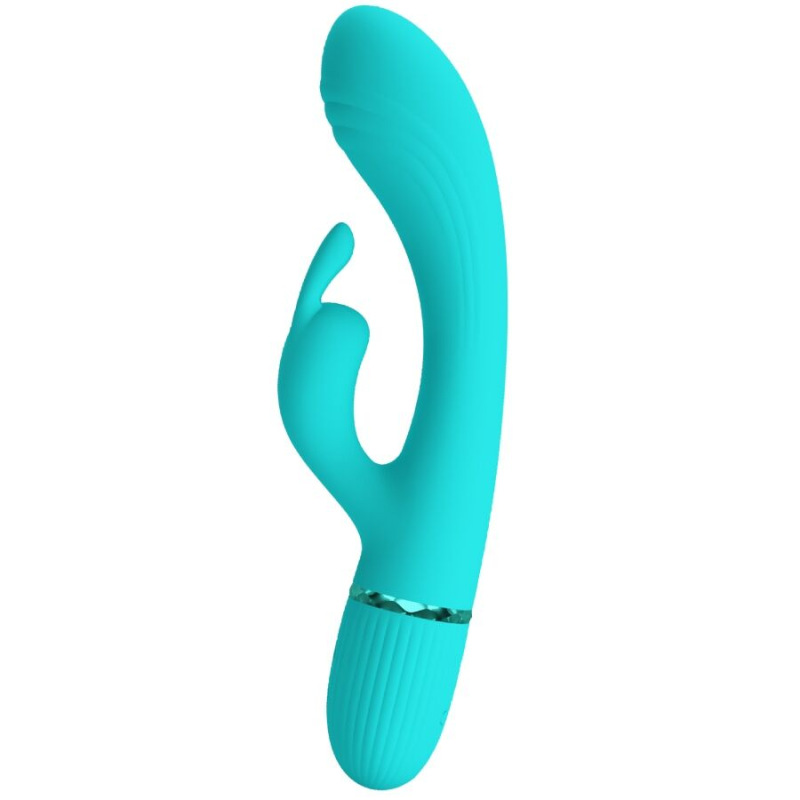 Pretty love - scocco vibrator rabbit turquoise 1