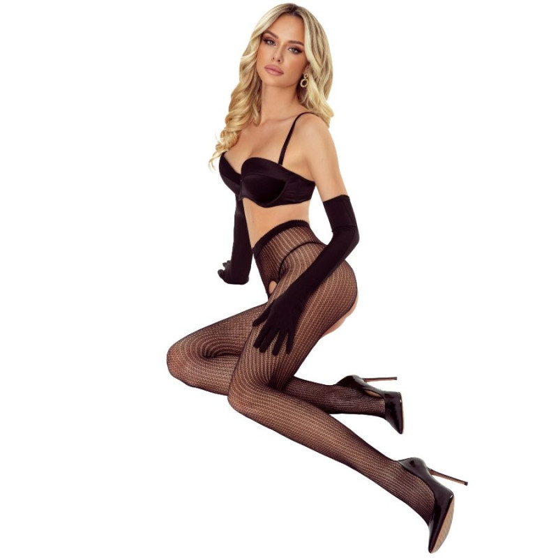 Passion - tiopen 038 black tights 3/4 2
