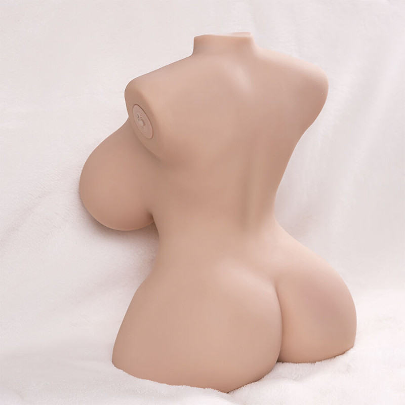 Xise - tiny thrusting realistic torso with female vibration 40 cm 6