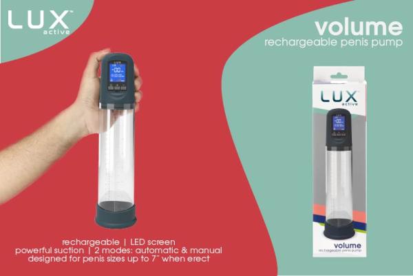 Lux Active - Volume Rechargeable Penis Pump