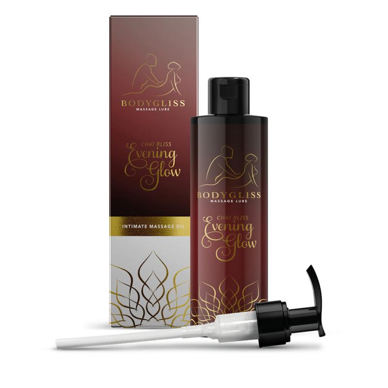 Bodygliss - Intimate Massage Oil Chai Bliss Evening Glow 5