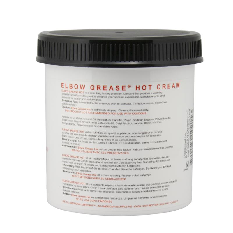 Elbow Grease - Hot Cream Jar 443 Ml 1