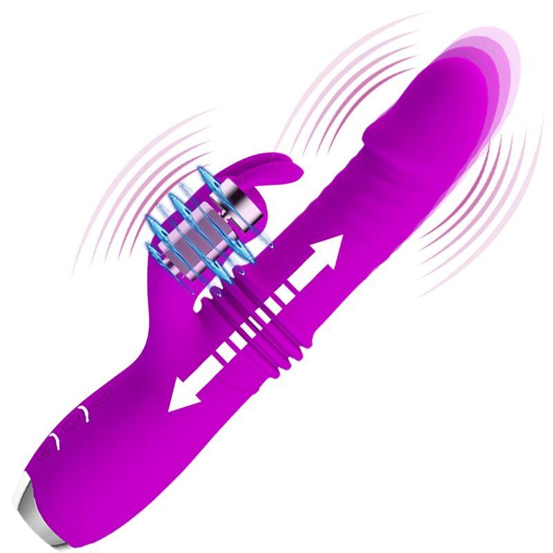 Pretty Love - Dorothy Purple Rechargeable Rabbit Vibrator 6