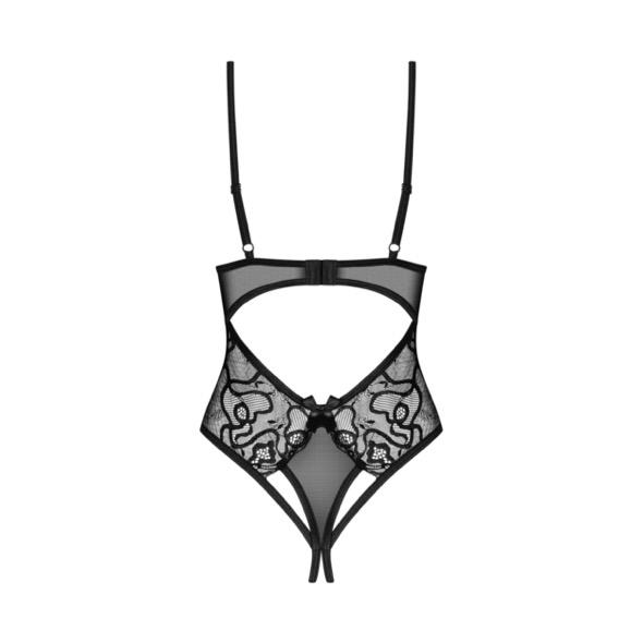 Obsessive - Blomentis Crotchless Teddy Black M/L 9