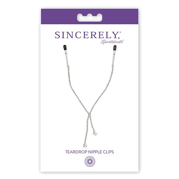 Sportsheets - Sincerely Teardrop Nipple Clips