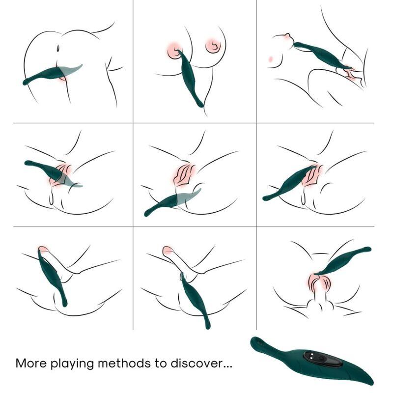 Armony - Stimulator & Vibrator Leaf Green 1