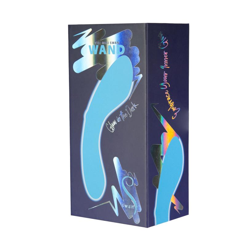 Swan - The Mini Swan Wand Glow In The Dark Blue 12