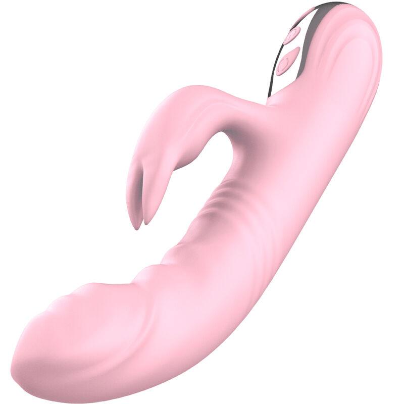 Armony - Fully Finger Rabbit Vibrator Pink Heat Effect