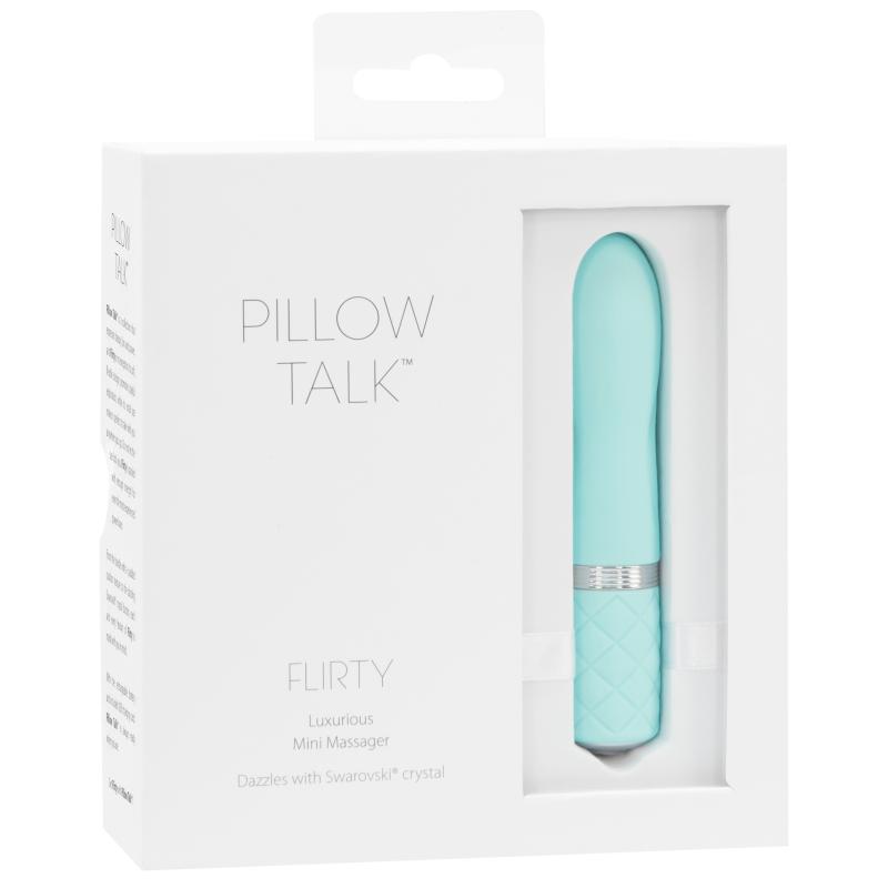 Pillow Talk - Flirty Bullet Modrozelený - Vibrátor 6