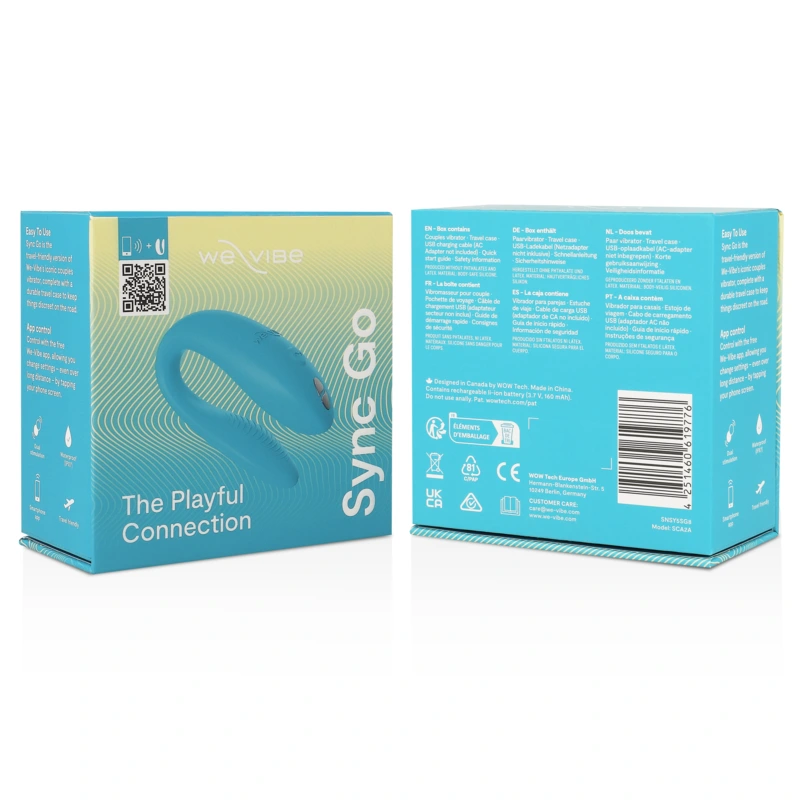 We-vibe - sync go dual stimulator turquoise 6