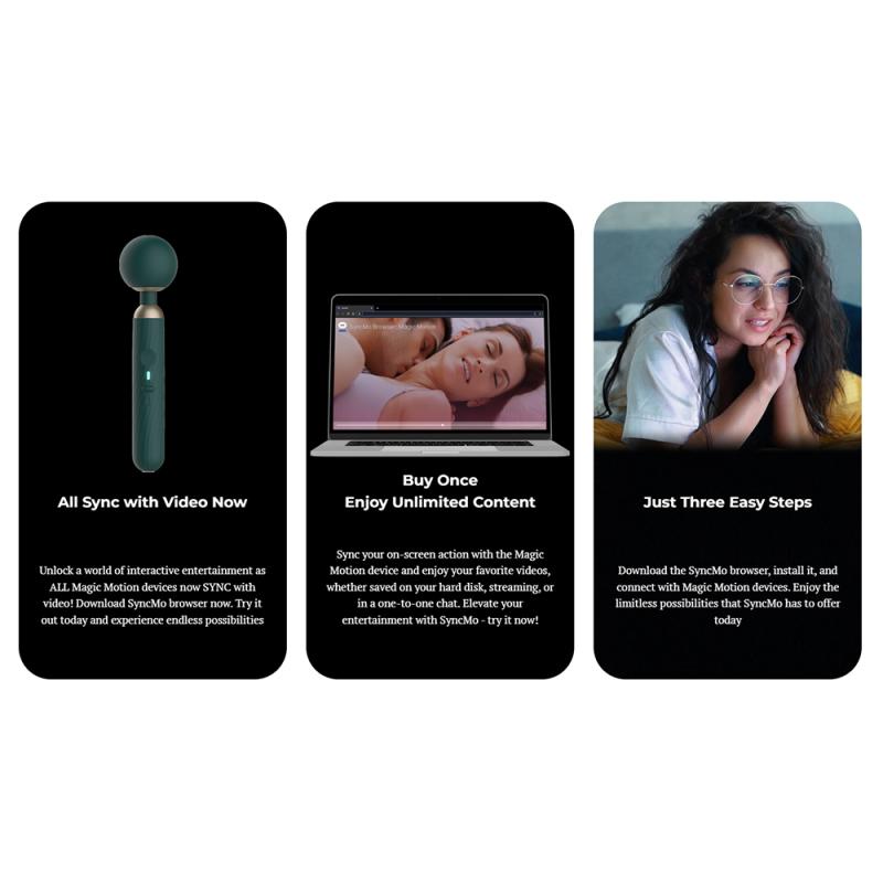Magic Motion Zenith App Controlled Cordless Smart Wand - Masážna Hlavica 7
