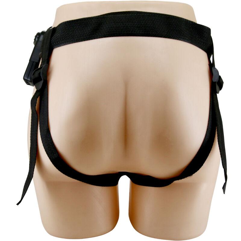 Pretty Love - Harness Briefs Starks Multi-Speed Vibration Dildo 17,5 Cm Light Brown 2