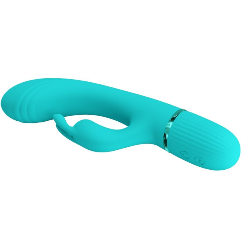 Pretty love - scocco vibrator rabbit turquoise 4