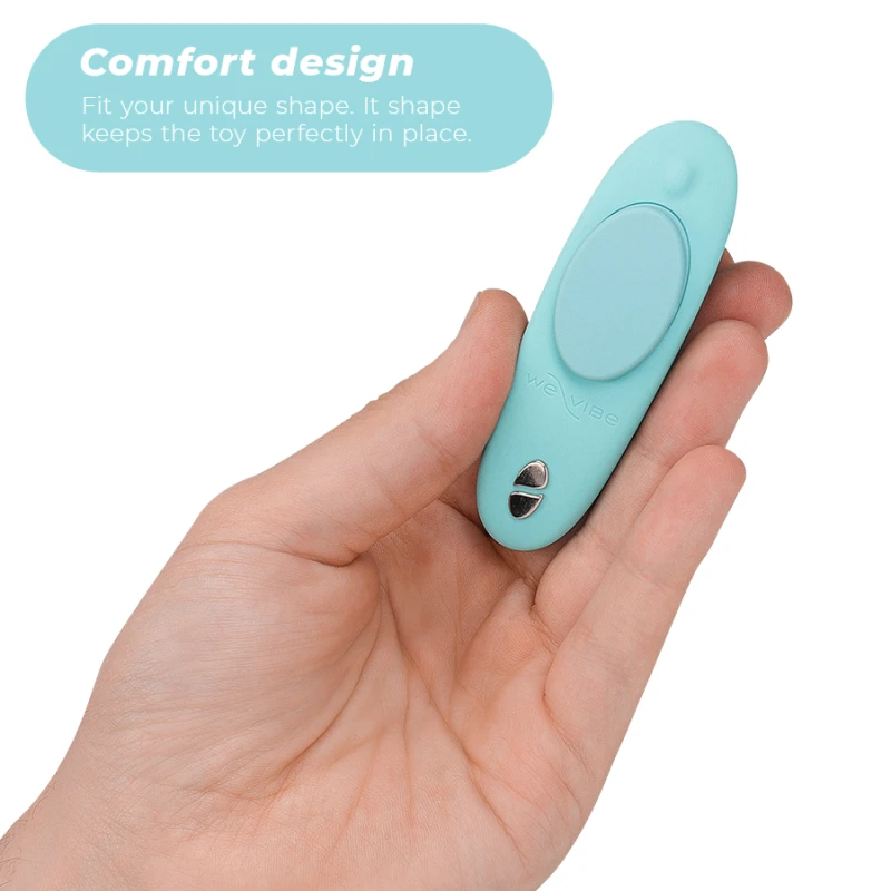We-Vibe - Moxie + Clitoral Vibrator Aqua 4