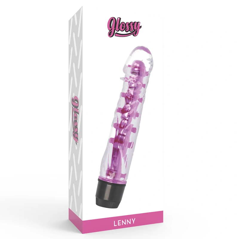 Glossy - lenny vibrator pink 3
