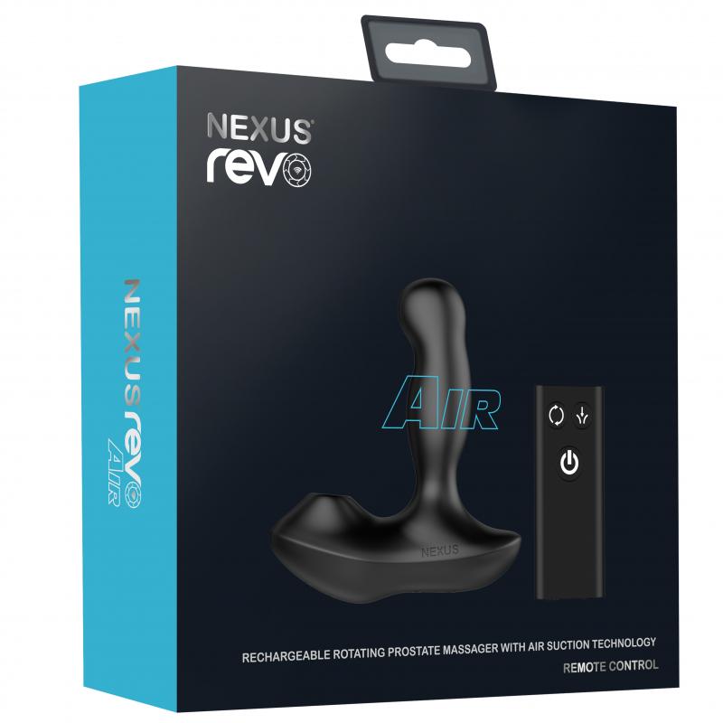 Nexus - Revo Air Remote Control Rotating Prostate Massager W  - Masér Prostaty