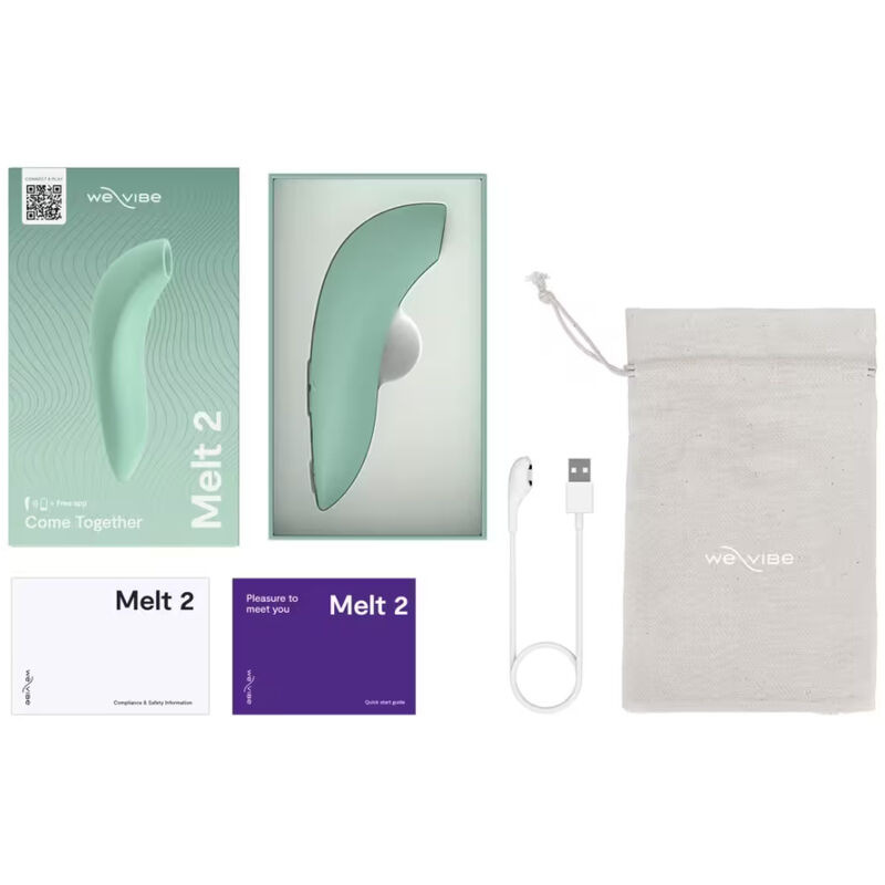 We-vibe - melt 2 air-pulse clitoral stimulator sage 16