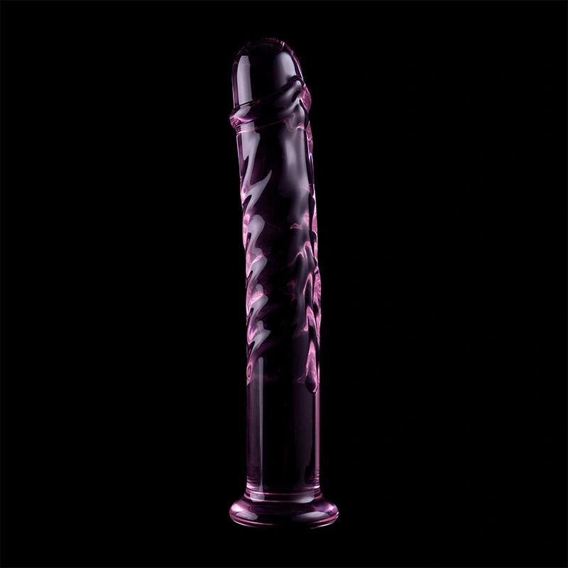Nebula series by ibiza - model 16 dildo borosilicate glass pink 18.5 cm -o- 3 cm 6