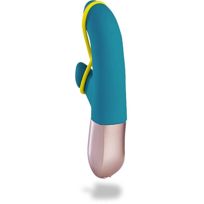 Fun Factory - Amorino Mini Vibrator Petrol & Neon Yellow 2