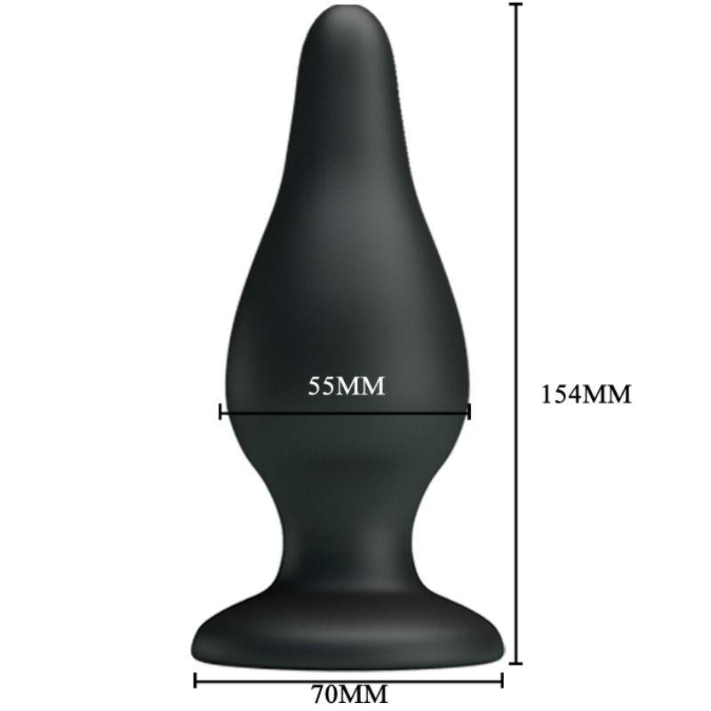 Pretty Love  Bottom -  Ergonomic Silicone Plug 15.4 Cm 4