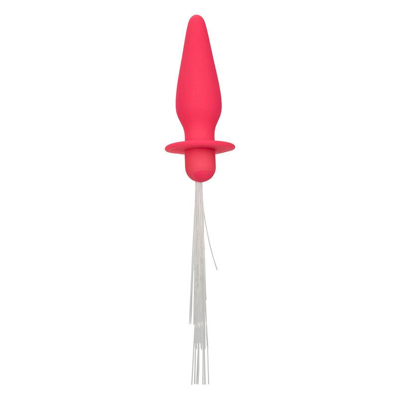 Calexotics - Southern Lights Light Up Anal Plug 10 Vibrations Silicone Pink