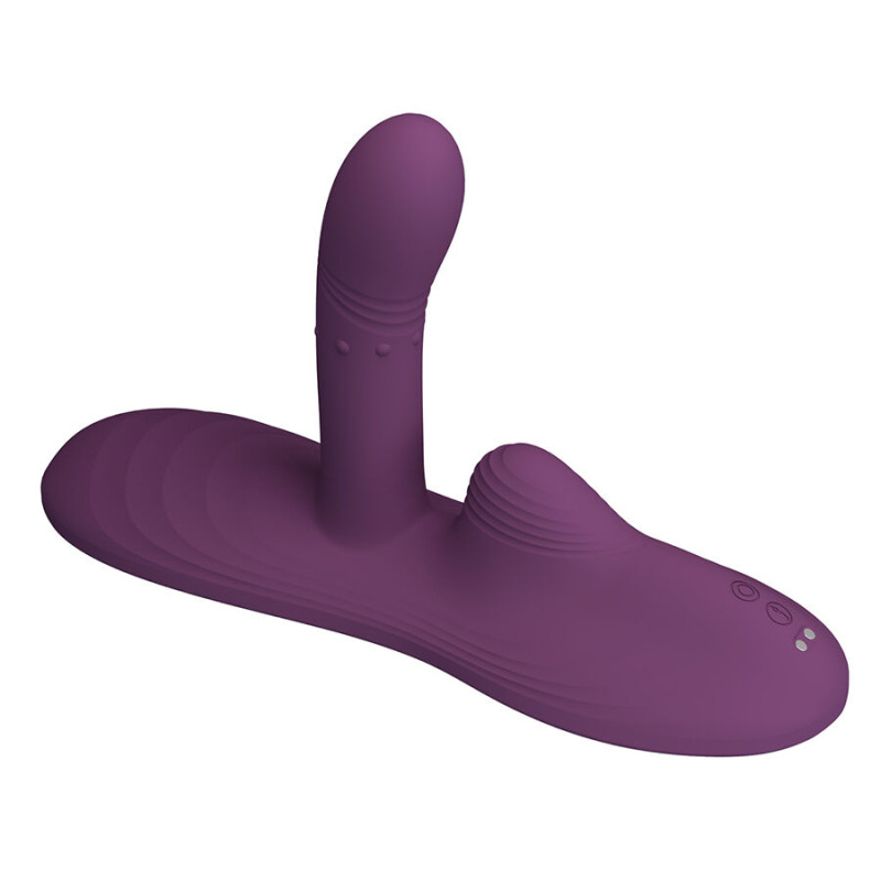 Pretty love - luka sit-down vibrator with heat effect and remote control 2