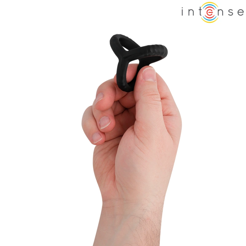 Intense - john adjustable triple penis ring model 4 1