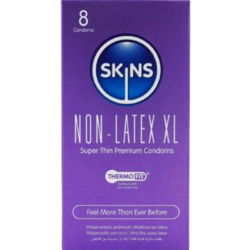 Skins - latex-free condoms xl pack of 4