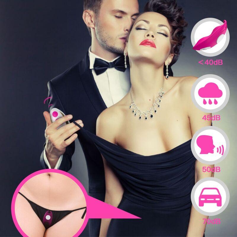 Armony - Honeybee Wearable Panties Vibrator G-Spot Fuchsia - Free App