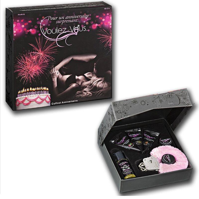 Voulez-Vous Birthday Box + Cuffs