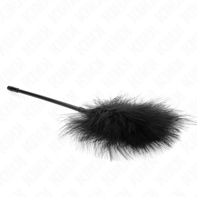 Kink - Black Tickle Feathers Used For The Bondage Kit 27 Cm 2