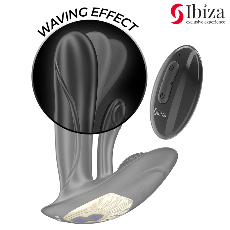 Ibiza - wearable vibrator with g-spot and clitoris stimulation with remote control 4