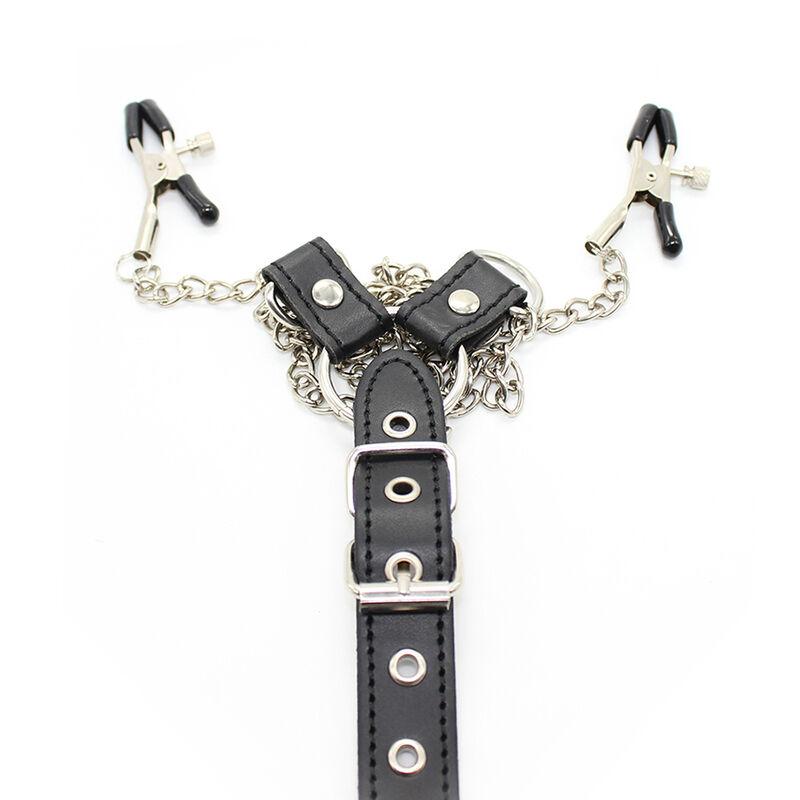 Ohmama Fetish Nipple Clamps Cock Ring Set 6