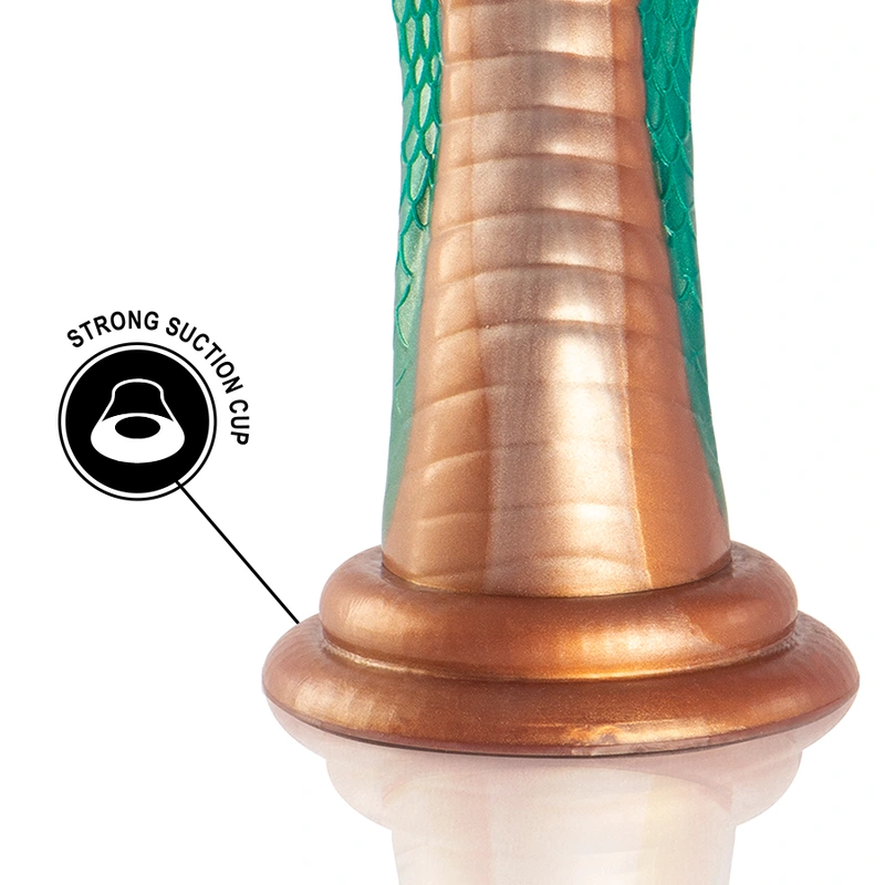 Epic - python dildo cobra green 5