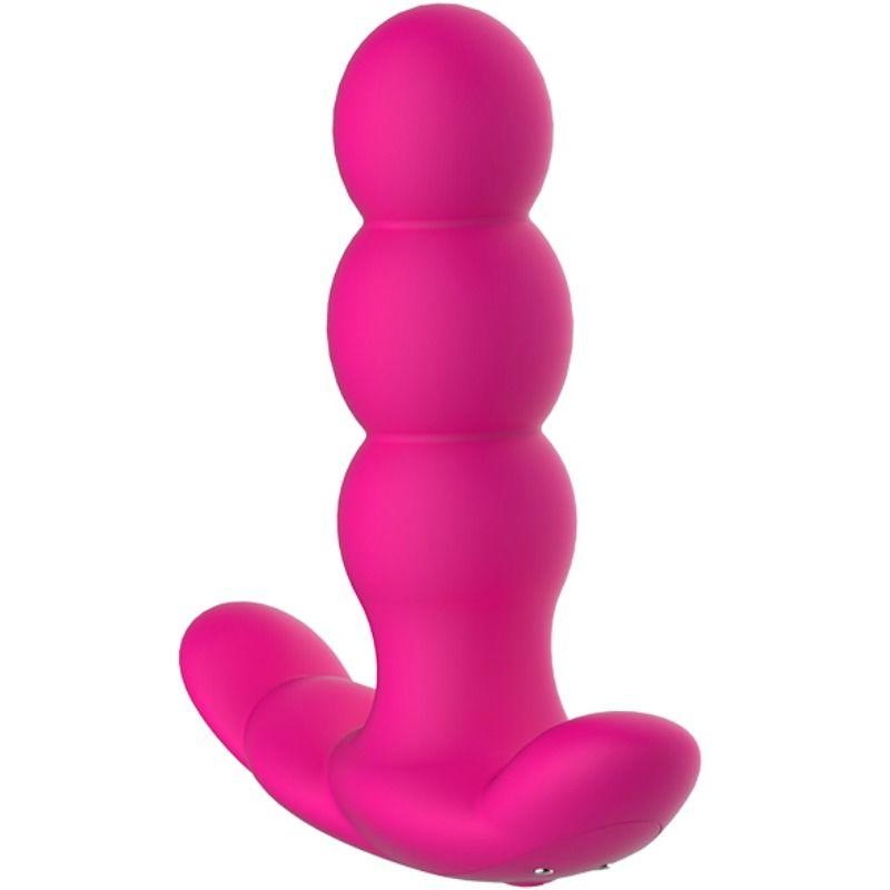 Nalone - Pearl Anal Vibrator With Remote Control Black 2